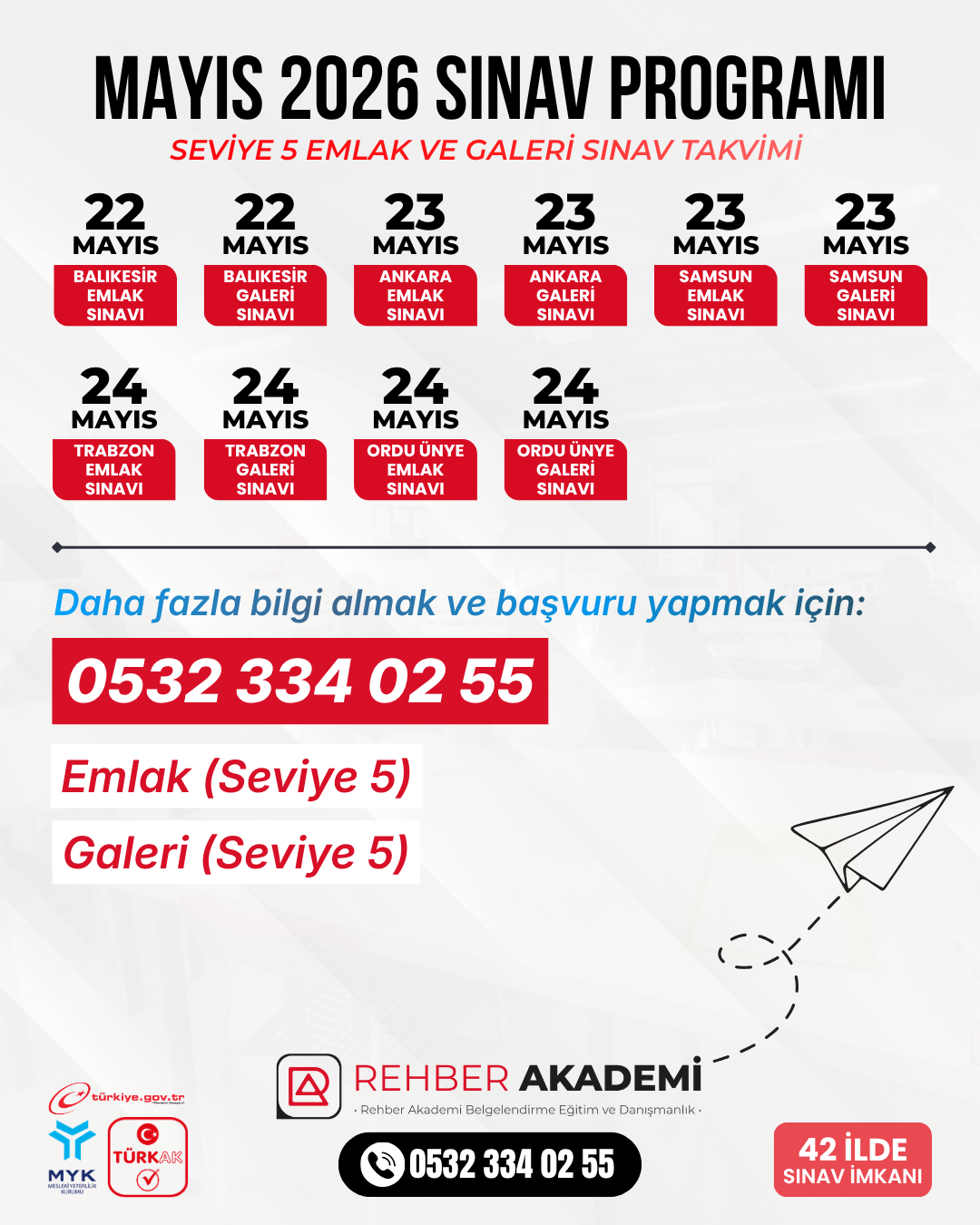 mayıs ayı sınav takvimi 3